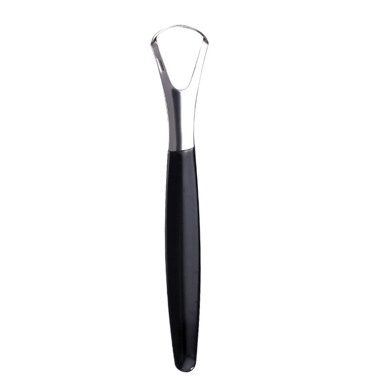 Black Dipping Opening Tongue Scraper