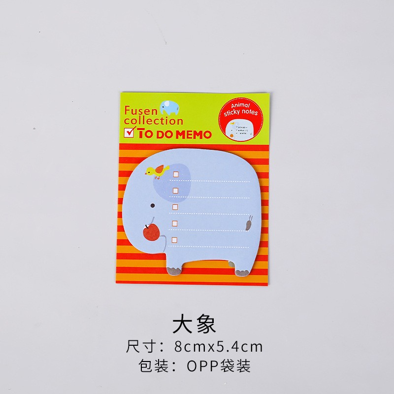 Cover Elephant Tearable Notepad