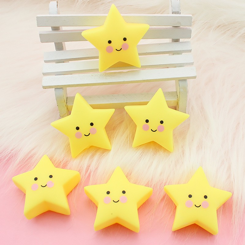 Yellow Star Single If You Want A Bagplease Take 50 Pieces Cartoon Toys