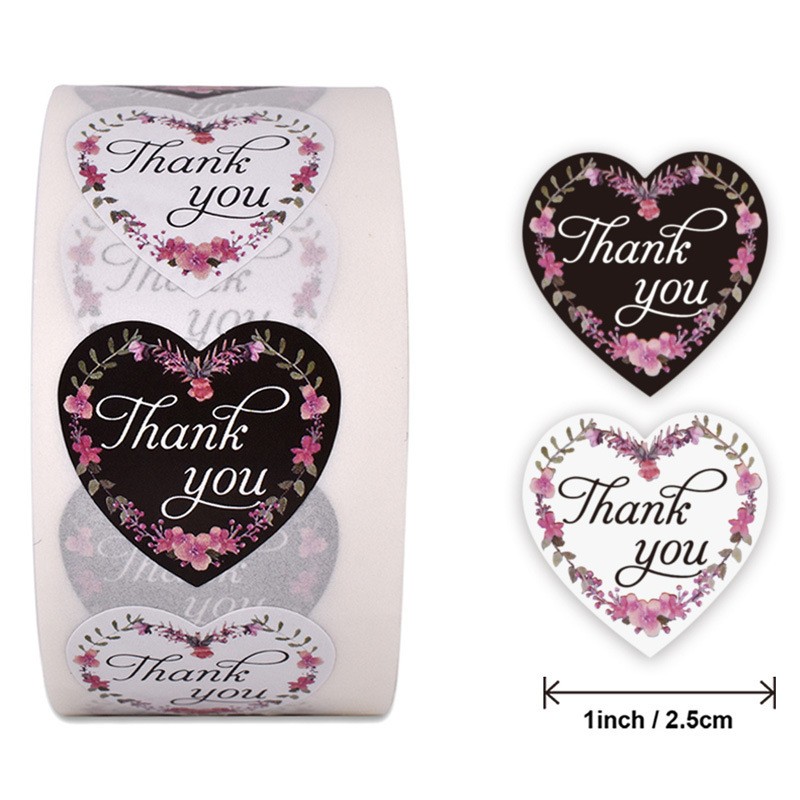 No. 3 Thank You Sticker Roll