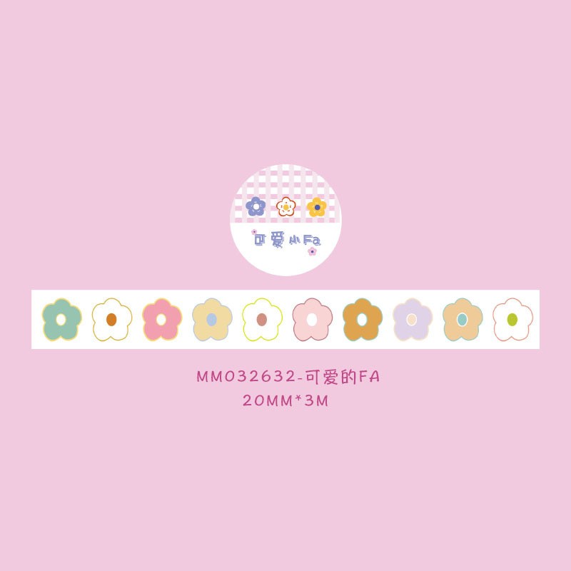 Cute Fa Washi Tape