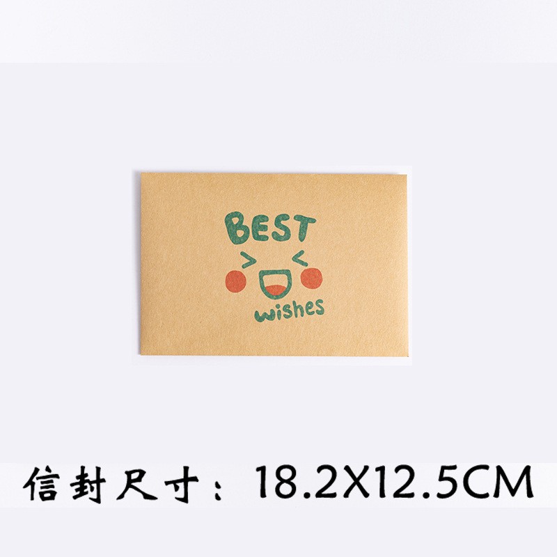 Cowhide Best Wishes 1 Envelope Greeting Card
