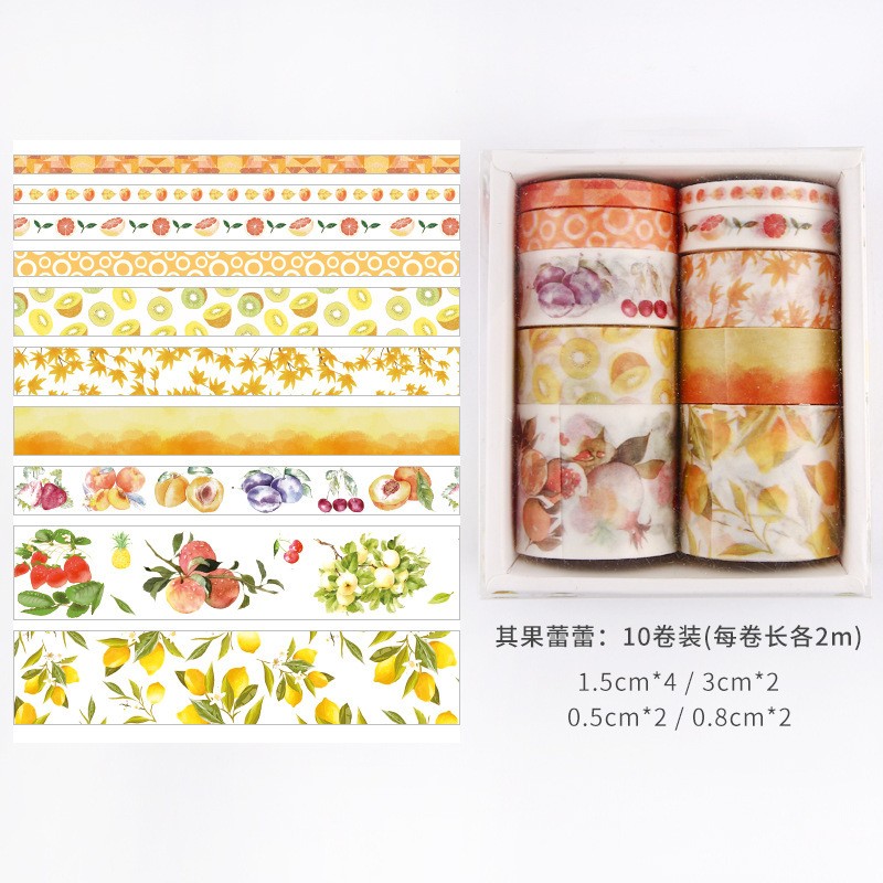Its Fruit Buds Decor Washi Tapes