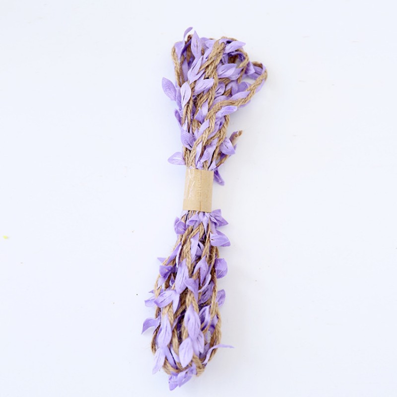 M3 - 18 Purples 15Cm X3M - Piece Floral Rope Craft Supplies Clearance
