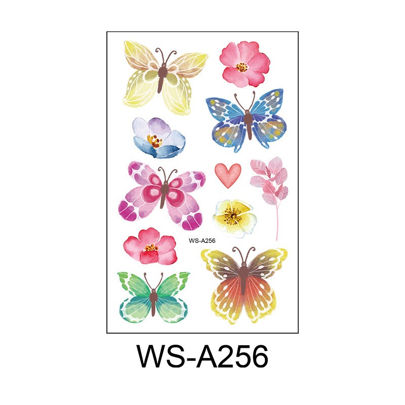 Pattern Ws - A256 120X76Mm Sticker Sheet