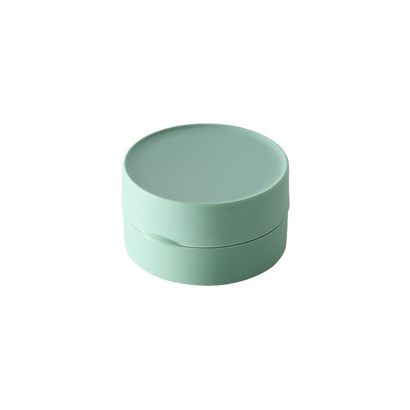 Small Round Green Portable Soap Box Clearance