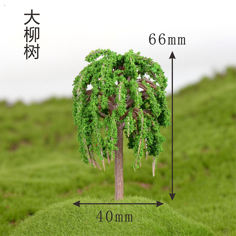 Large Weeping Willow Micro Landscape Miniature Craft Supplies