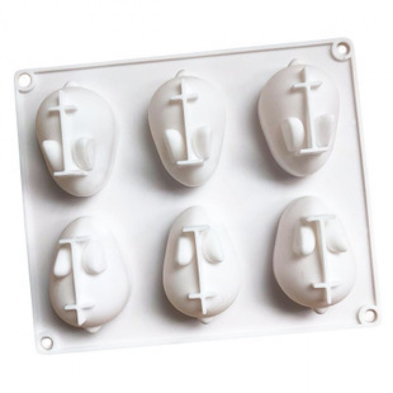 No. 6 Connected Mice Silicon Mold