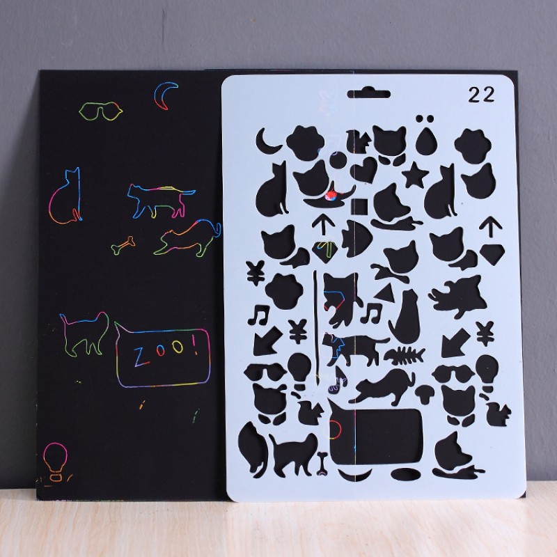 22 Stencil Template