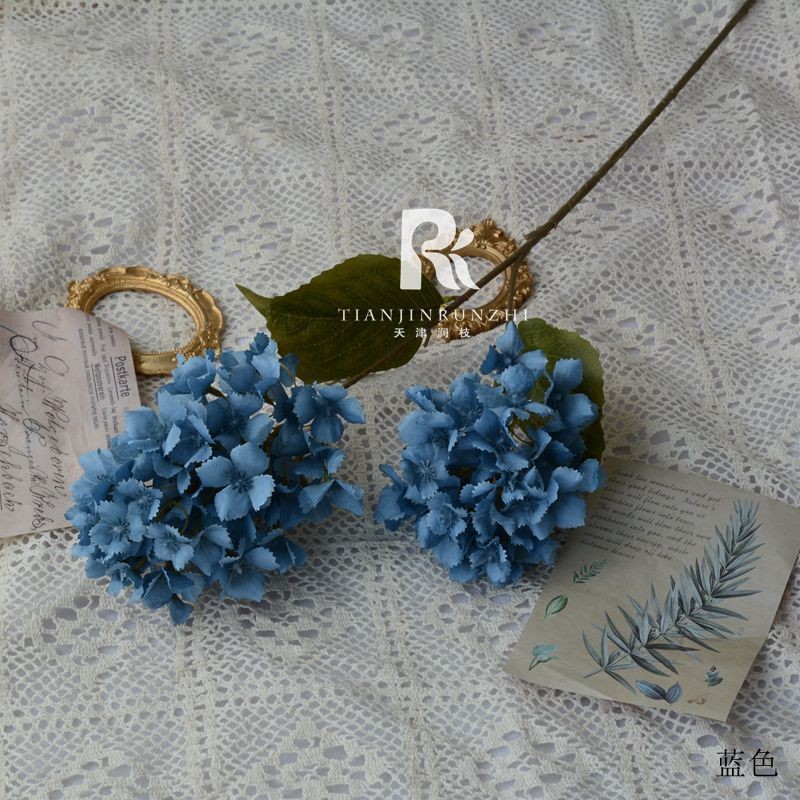 2 Pagoda Hydrangea Artificial Flower Clearance