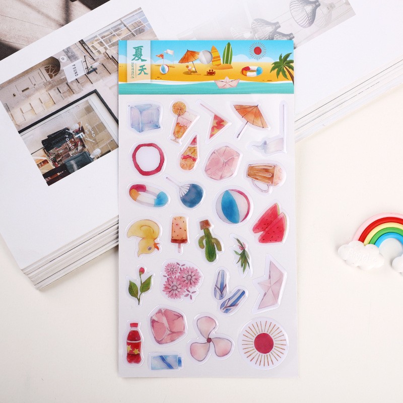 Summ Er Sticker Sheet Clearance