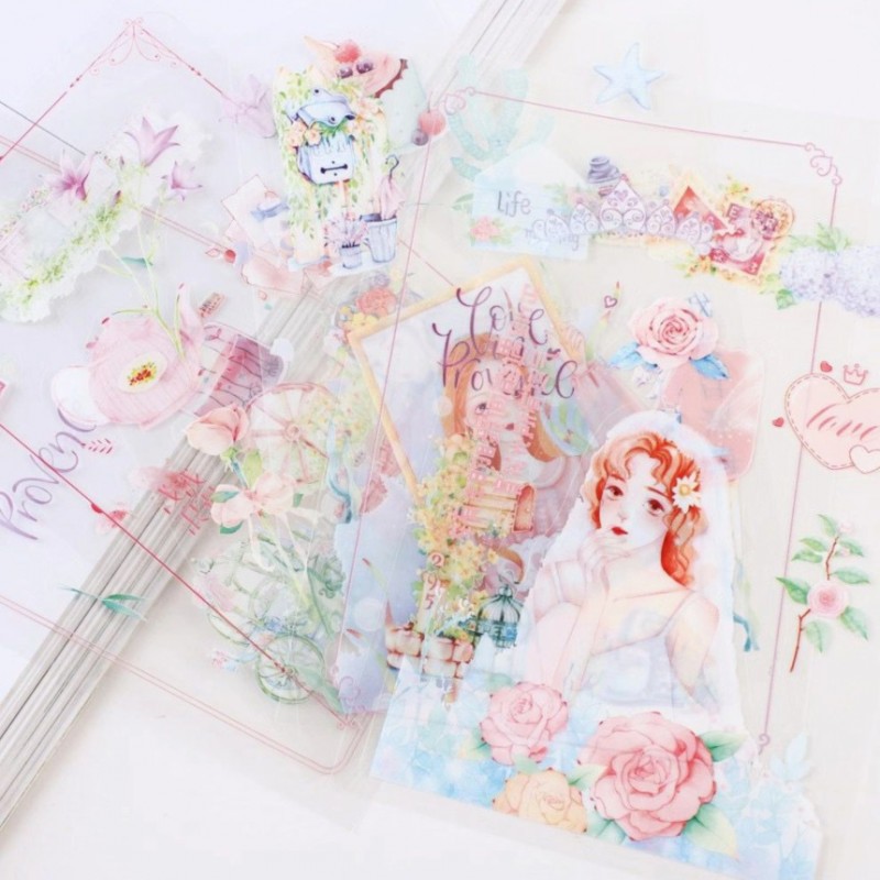 96 Shallow Romantic Sticker Sheet