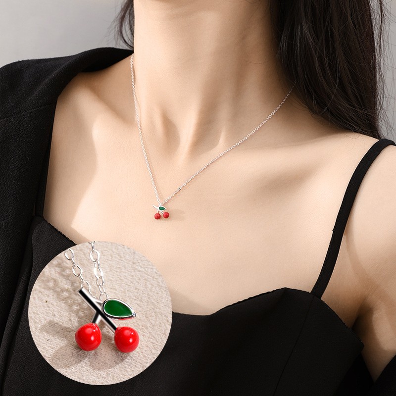 1122# Cherry Kstyle Necklace