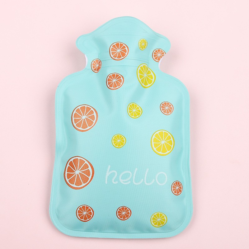 Orange Small 17X11Cm Hot Water Bottle