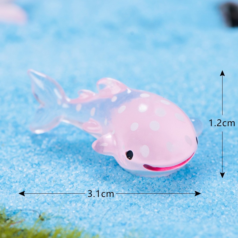 9 - Whale Shark Sea Animal Microlandscape Miniature Crafts
