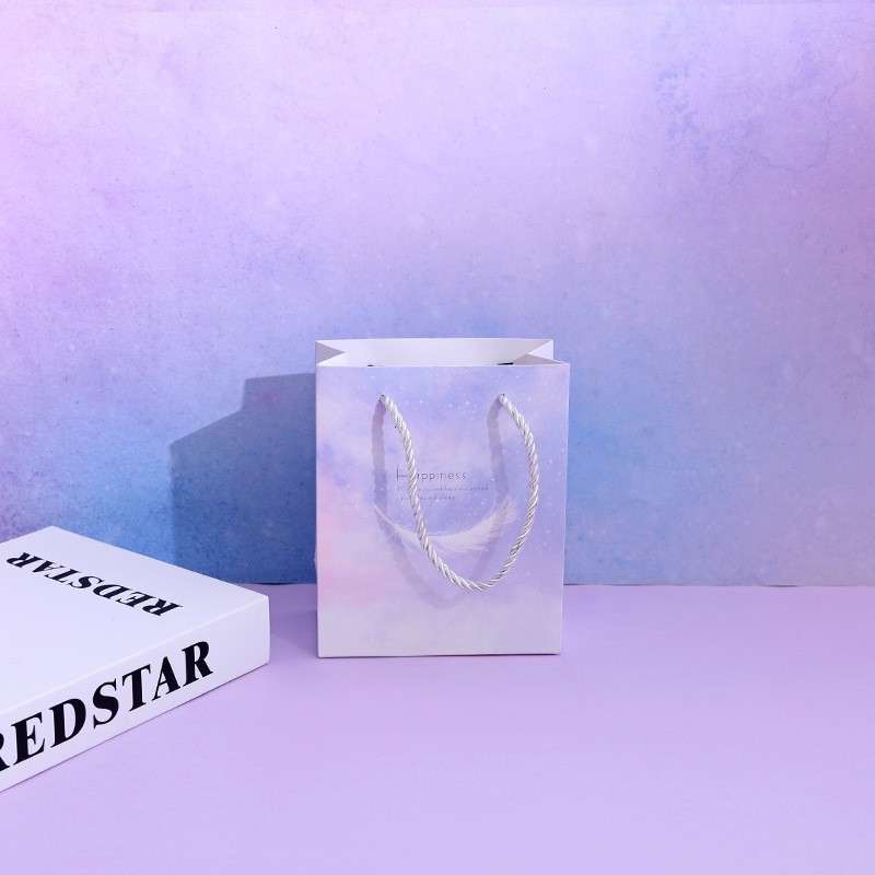 1913 - 03 Purple 17X14Cm Gift Bag
