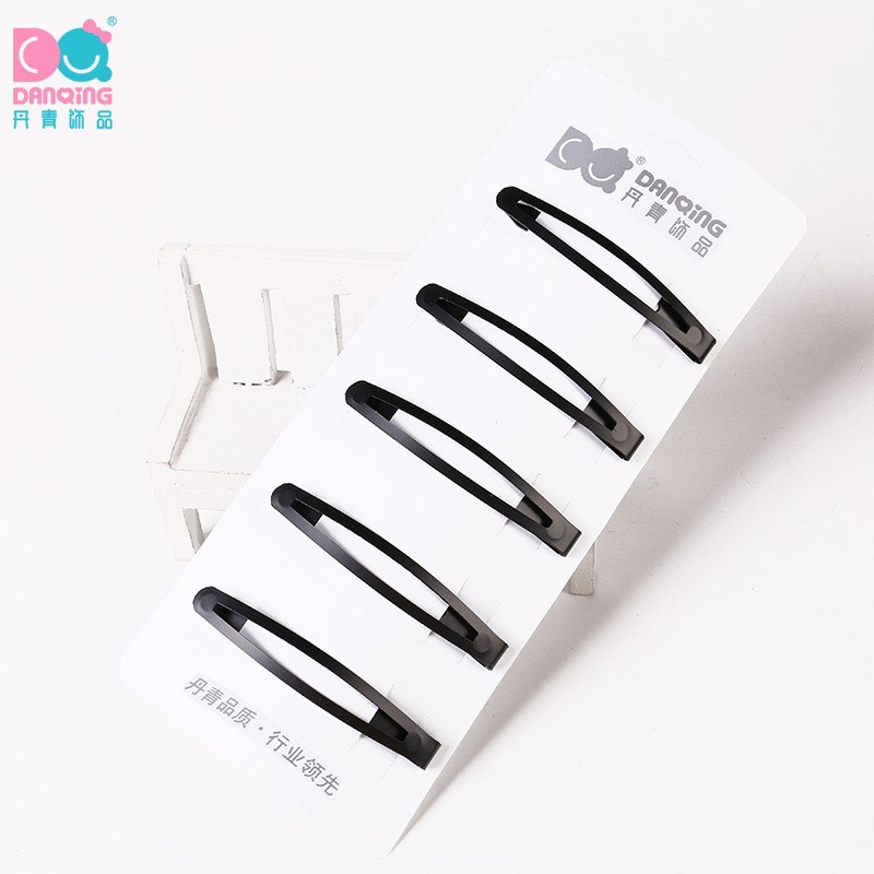 5 Pieces Of 6Cm Peas Classic Style Hair Clip