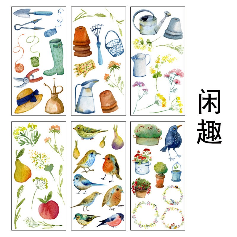 Casual Sticker Sheet
