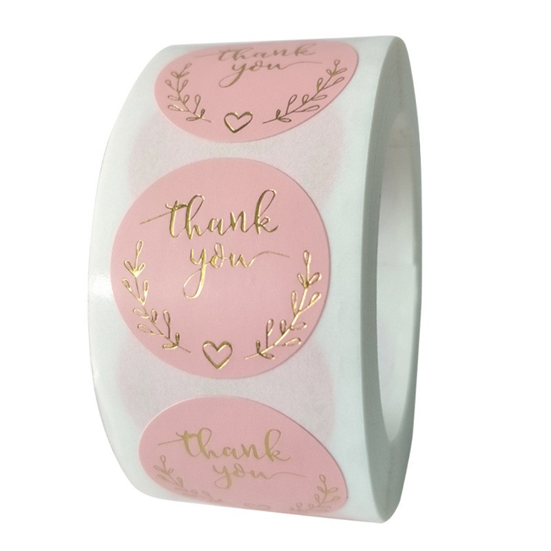 No. 2 Thank You Sticker Roll