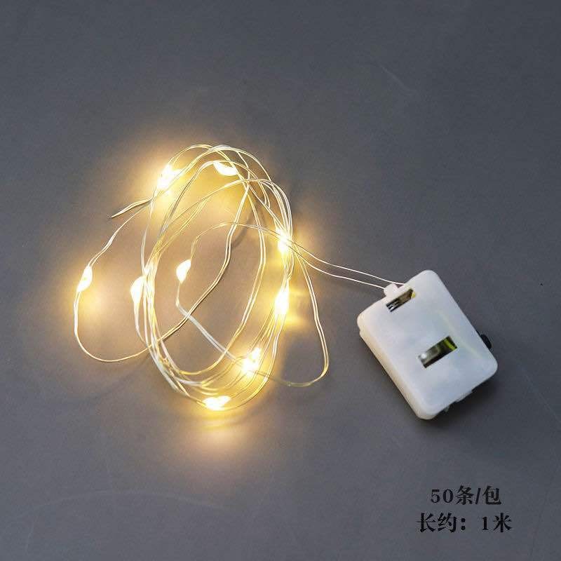 Lighting Warm White 2 Meters 20 Lights Three - Function Small White Box Led Light
