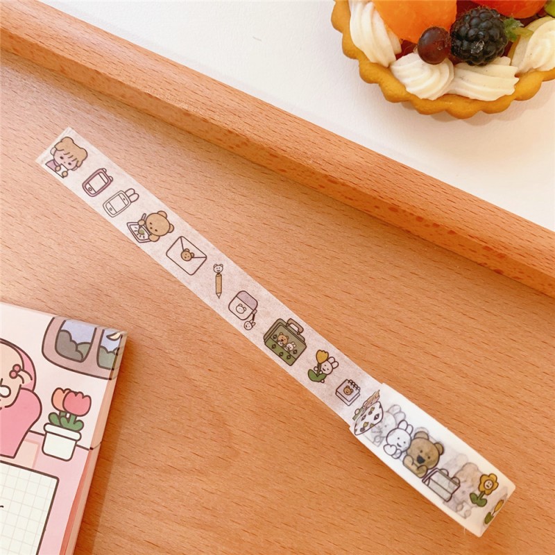 7# Cartoon Girl Tape Washi Tape