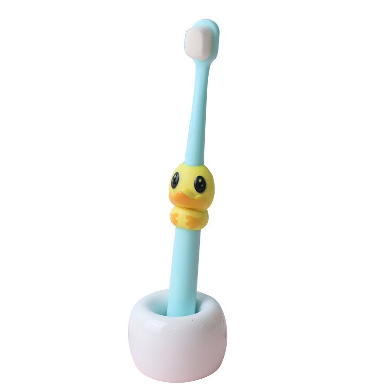 Sky Blue Childrens Cartoon Toothbrush