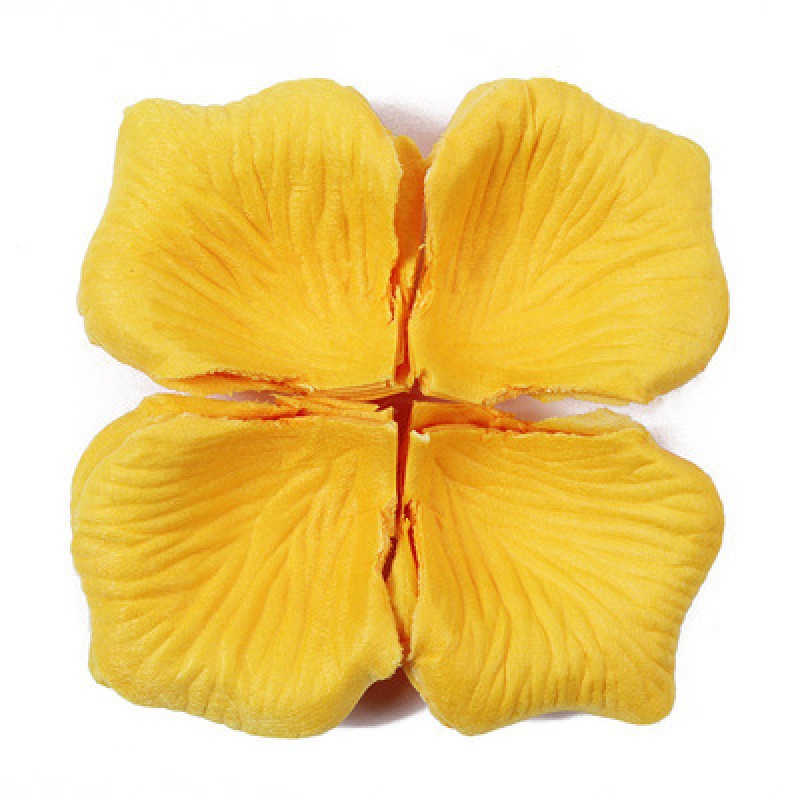 28# Orange Artificiail Woven Petals