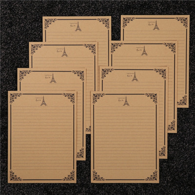 Tower Letter8 Sheets - Set Creative Letter Paper