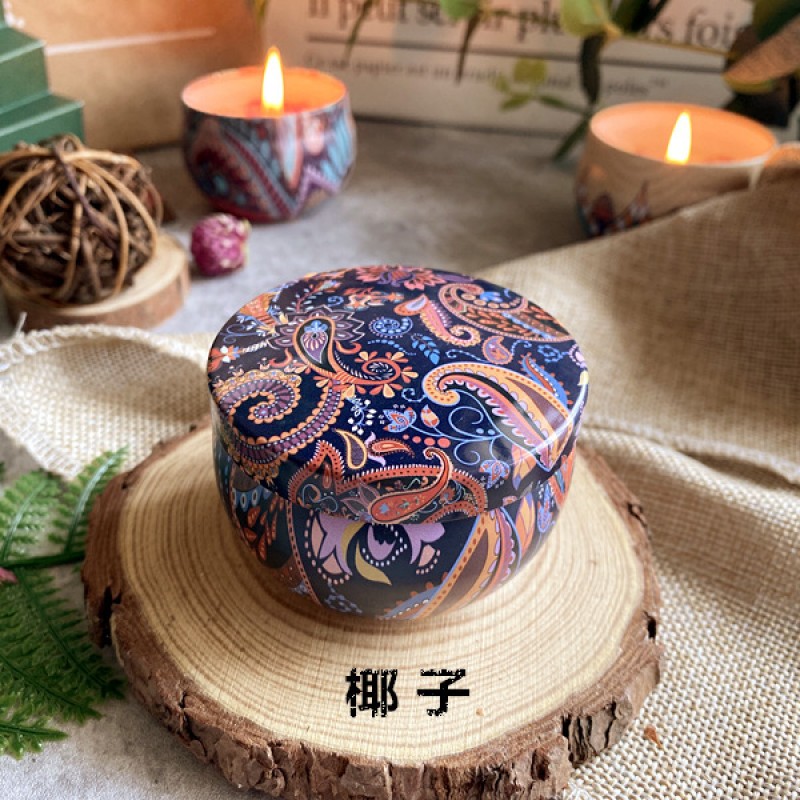 Coconut Soy Wax Dried Flower Candle