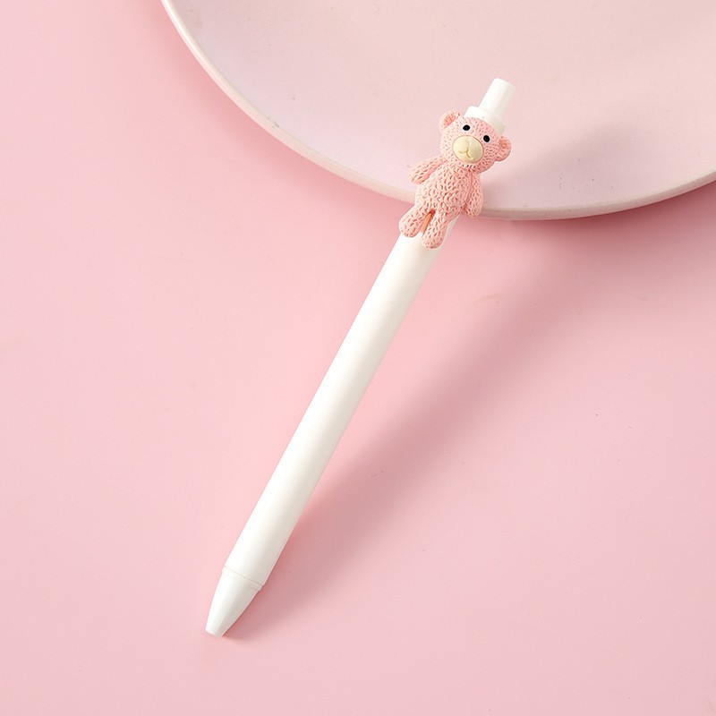 Refill Pink Bearpen Tip 05Mm Cute Gel Pen Clearance