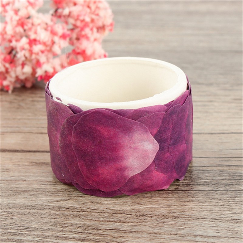 Small Violet Petals Cherry Blossom Petals Paper Tape