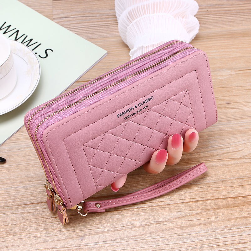 Dark Pink Korean Style Clutch