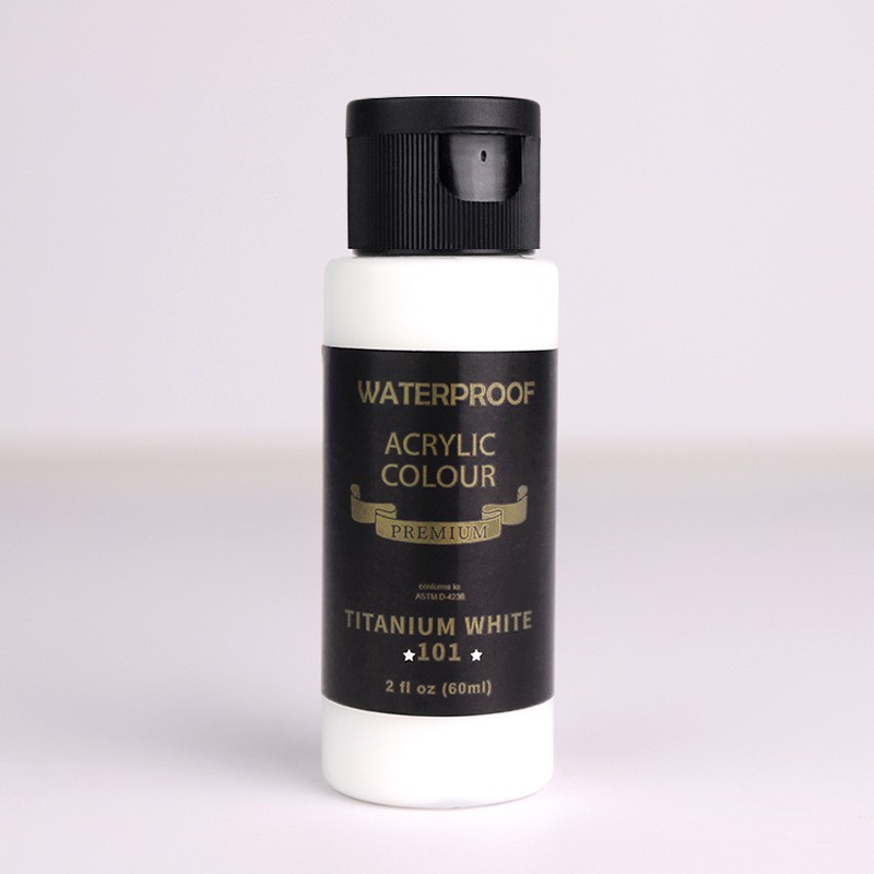Titanium White 60Ml Acrylic Paint