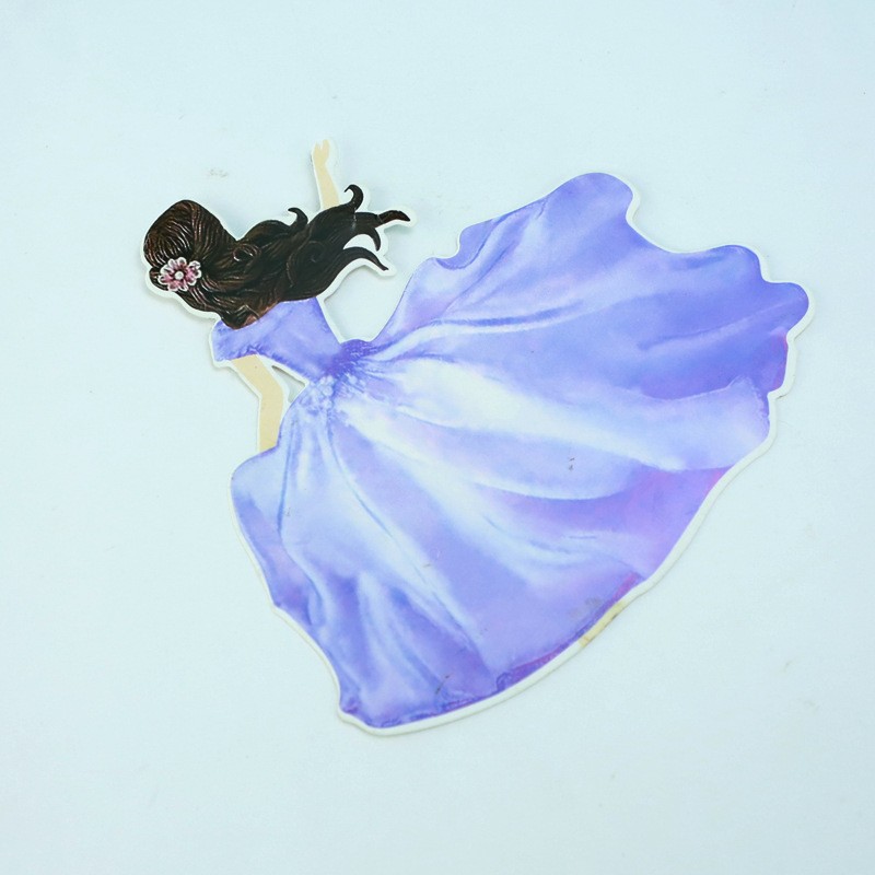 Beauty - Purple - 1 Pack Cake Topper Clearance