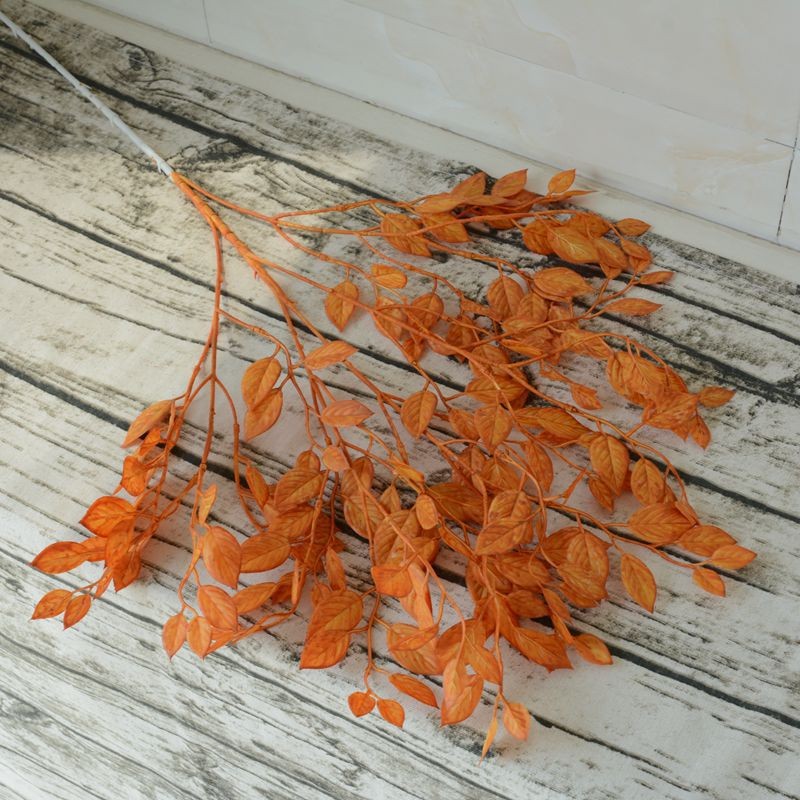 Single Banyan Leaves Artificial Simulation Flower Clearance