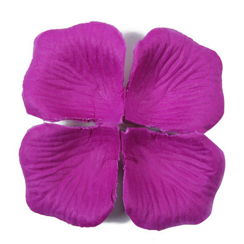 09# Dark Purple Artificiail Woven Petals Clearance