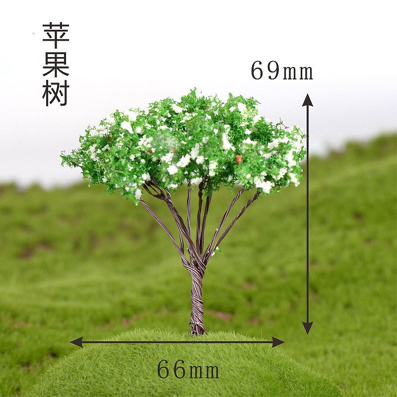 Apple Tree Micro Landscape Miniature Craft Supplies