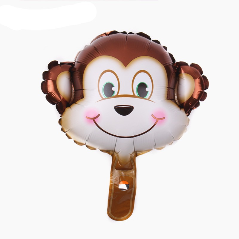 Monkey Head Foil Balloon