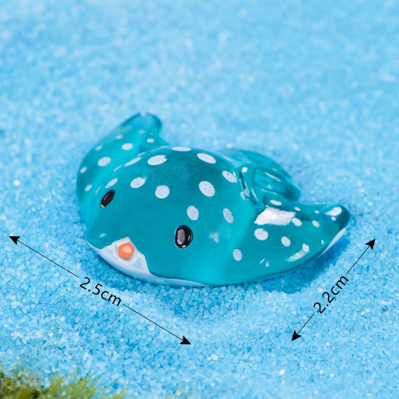 8 - Ray Sea Animal Microlandscape Miniature Crafts