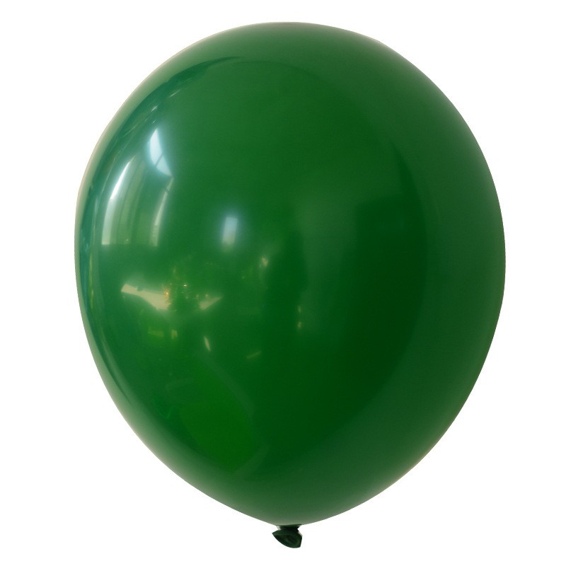 Matt Dark Green Single Balloon