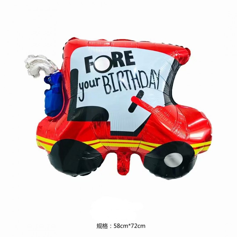Golf Cart Foil Balloon Clearance