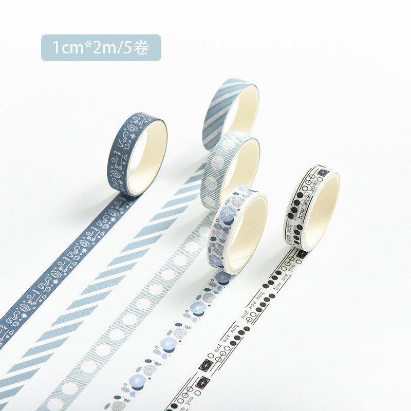 Dyed Heart Decor Washi Tapes