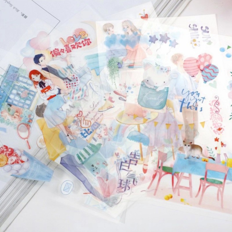 89 Confession Balloon Sticker Sheet
