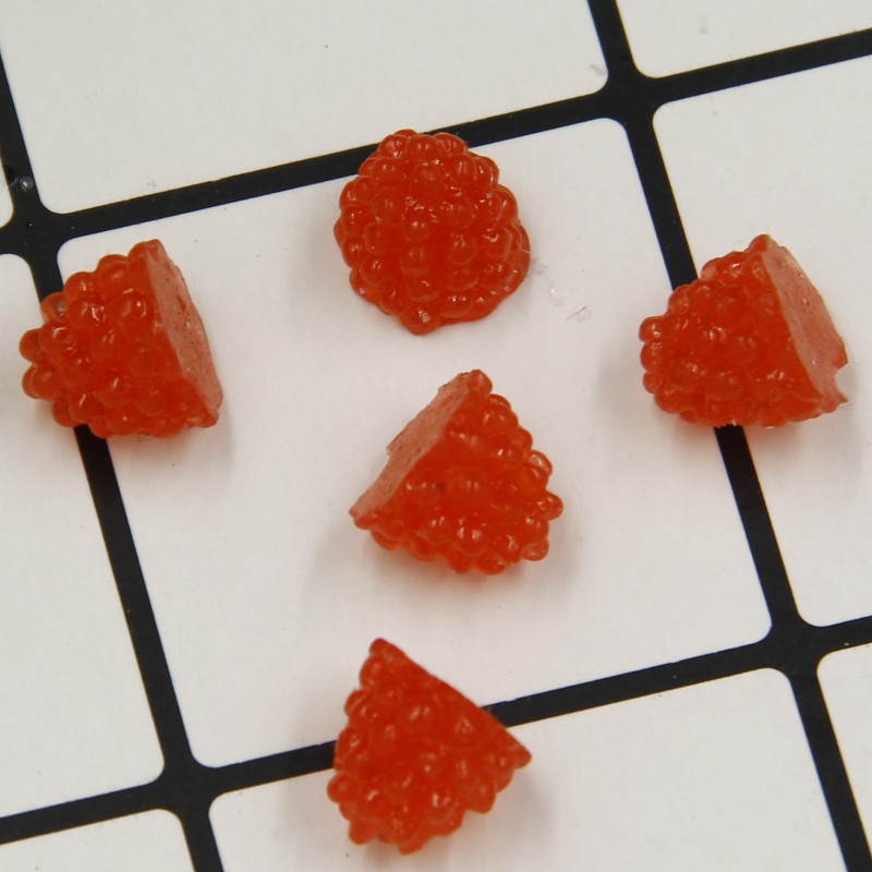 3# Red Mulberry Resin Miniature Craft Supplies Clearance