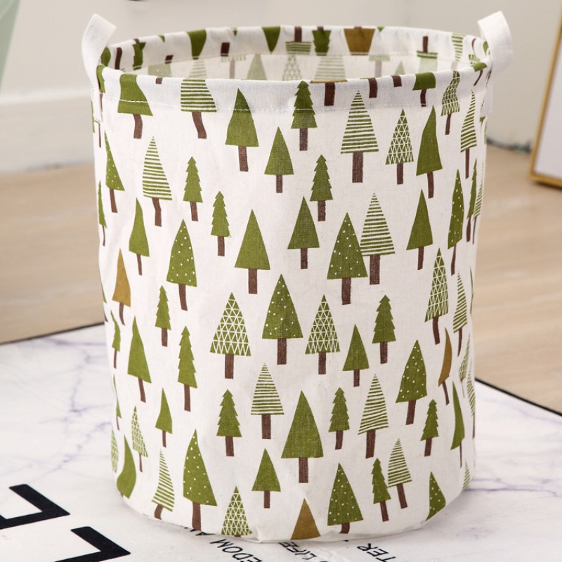 Small Tree large Laundry Storage Basket