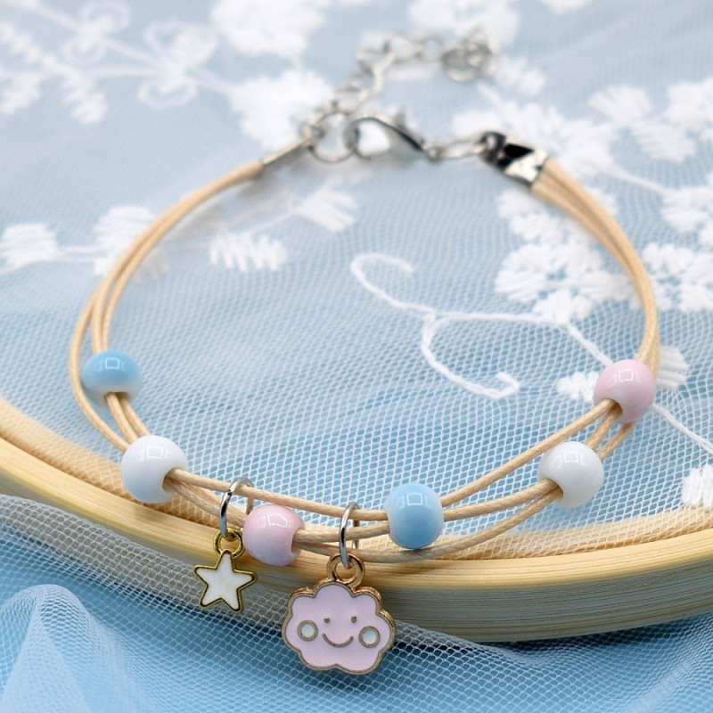 28 Cloud Pink Bracelet
