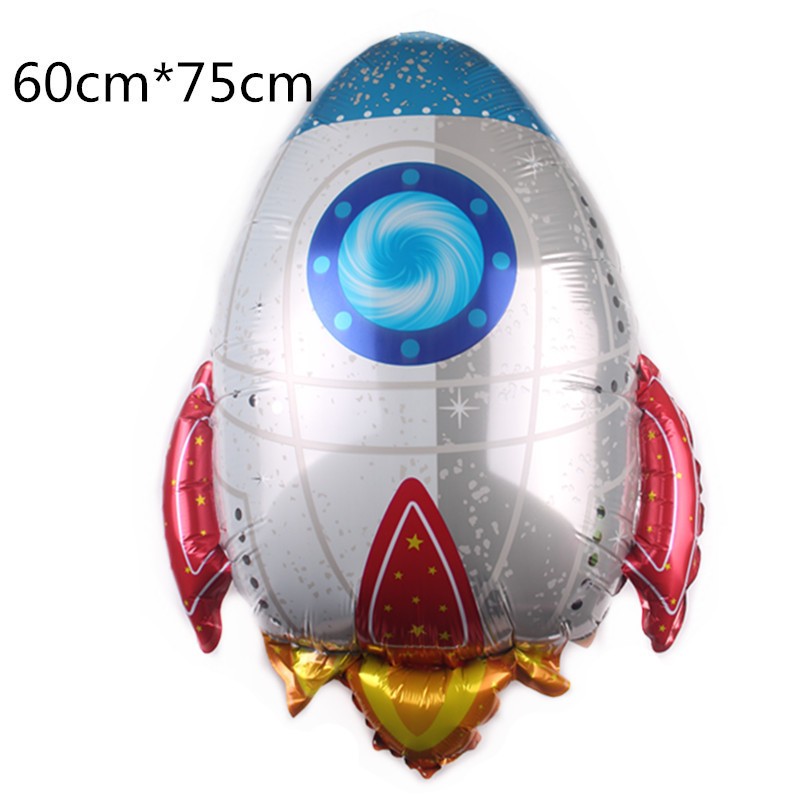 Space Rocket Foil Balloon