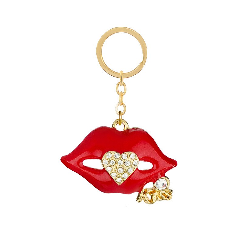 No. 26. Red Lips Allow Keyring