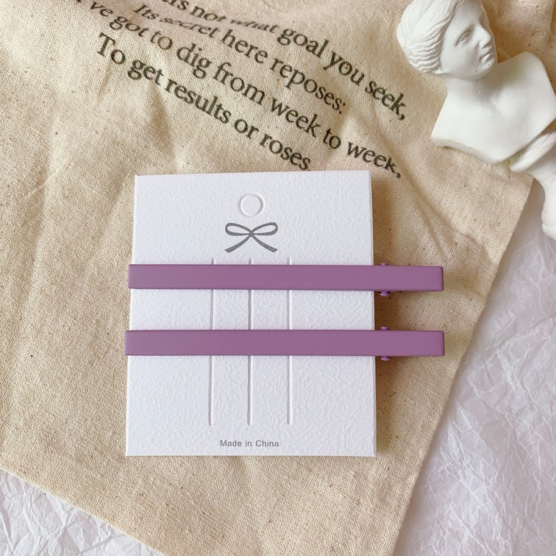 7# Light Purple Pair Hair Accessories Clearance