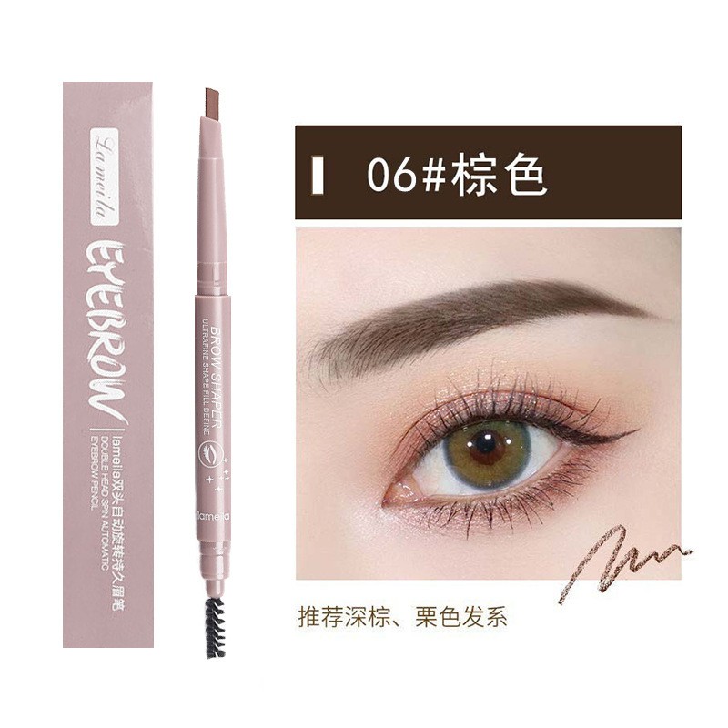 No. 6 Brown Double Headed Eyebrow Pencil Clearance
